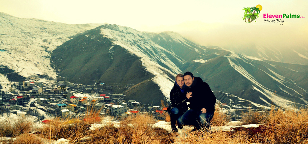On the mountains